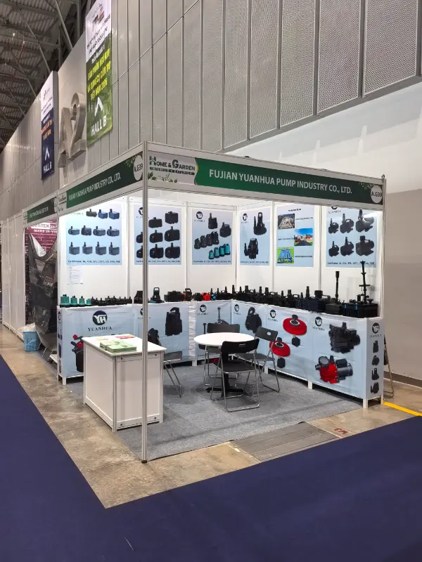 Fujian Yuanhua Pump Industry Co., Ltd. จัดแสดงที่ศูนย์นิทรรศการและการประชุมไซง่อน - SECC